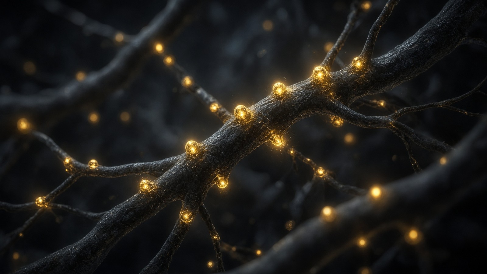 Nerve-cell and transcription imagery for Semax and Selank research peptides.