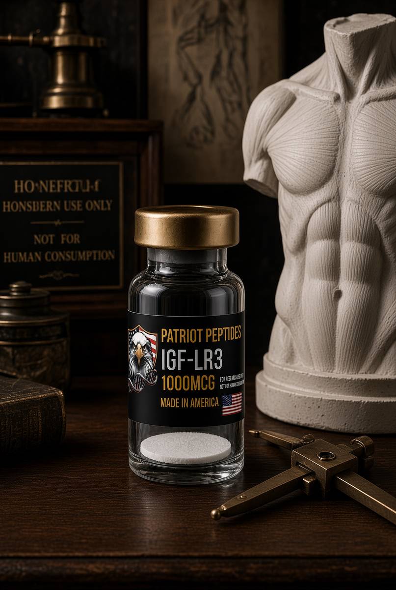 IGF-1 LR3 1000mcg lyophilised research vial — photo 1 of 3