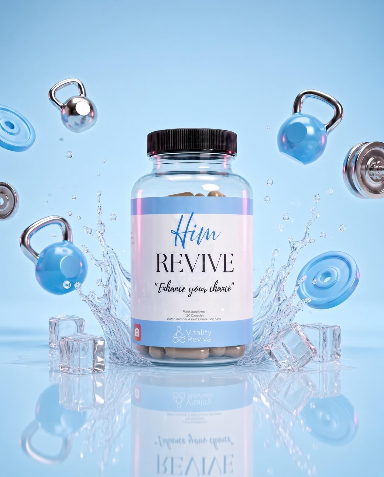 HIM REVIVE — Energy & hormone support